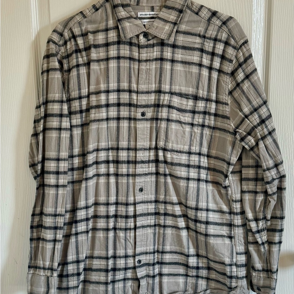 Amazon Essentials - Mens Button Down Flannel